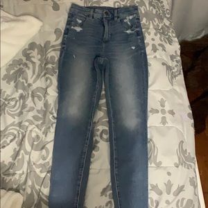 american eagle high rise jeans
